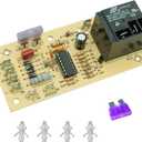 Upgraded Furnace Fan Blower Control Circuit Board Replacement for Goodman PCBFM103S, OEM Replacement with Time Delay Circuit Board
