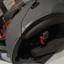 OUMURS DOT Modular Motorcycle Full Face Helmet Flip-Up Dual Visor, Lightweight & DOT Approved, Matte Black M