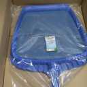 U.S. Pool Supply Professional Heavy Duty Large 15" x 16" Swimming Pool Leaf Skimmer Net - Fine Mesh Netting, Easy Scoop Edge - Fast Cleaning, Debris Pickup Removal - Fits Standard Swimming Pool Poles