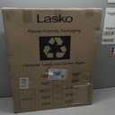 Lasko Oscillating Pedestal Fan - Lasko Fan with Adjustable Height and 3 Cooling Speeds, Portable, 18", White, 1820