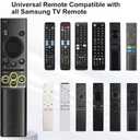 Replacement for Samsung Smart TV Remote Control, Pack of 2, Universal Samsung Remote 2026-2018, BN59-01388A, for CU7000/DU7200, Crystal UHD, Frame, QLED, OLED, Neo QLED Smart TVs