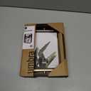 Umbra Bellwood 5x7 Desk Picture Frame with Bent Wood Trim and Two-Sided Rotating Display, Walnut