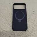 TORRAS Ostand Q3 Silicone for iPhone 17 Pro Max Case, Fit for MagSafe, 360 Spin Ring Holder Stand, Soft Liquid Silicone Cozy Grip, Camera Control, Protective Case for iPhone 17 Pro Max, Deep Blue