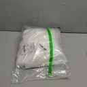 NICETOWN Linen Sheer Curtains 96 inches Long for Living Room, Bedroom Curtains 2 Panels Set Grommet Semi Sheer Privacy with Light Filtering Flax Open Linen Weave Drapes, W52 x L96, White