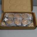 Pre-Seasoned Cast Iron Muffin Pan - 6-Cup Nonstick Cupcake Pan, 2 Piece Set