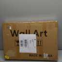 Framed Black and White Modern Luxury Wall Art, 3 Pieces Large Contemporary Prints Paintings Artwork for Walls, Set of 3 Golden Leaf Pictures for Living Room, Hallway, Bedroom, Office Wall Decor 16x24 Inch