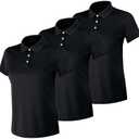 Hanes Women's Performance Polo, Single or 1 Count, Sport Cool DRI Moisture-Wicking Polo Shirt, 40+ UPF Protection Large