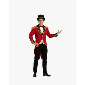 fun shack Ringmaster Costume for Men, Circus Ring Master Outfit, Carnival Costume for Themed Events and Parties XL