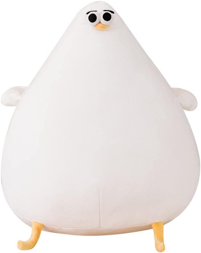 JOSON Chubby Plush Seagull Toy, Cute Cartoon Plush Fat Chicken Animal for Boys and Girls (10.27 inches)