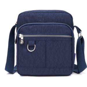 Casual Nylon Crossbody Purse Bag Waterproof Lightweight Shoulder Bag for Women Handbag (Dark Blue)