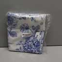 Vintage Blue Floral Chinoiserie 20x54 Body Pillow Cover, Grandmillennial Home Decor, Chinoiserie Decor, Blue and White Flower Grandmillennial Decorative Long Body Pillow Cases for Bed Couch