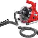 RIDGID 55808 PowerClear 120-Volt Drain Cleaning Machine Kit for Tubs, Showers, and Sinks, Drain Cleaner Machine Kit with AUTOFEED, Inner Core Cable, and Guide Hose