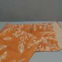 Artoid Mode Orange Floral Fall Table Runner, Seasonal Autumn Kitchen Dining Table Decoration for Home Party Decor 13x72 Inch
