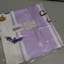 Halloween Pumpkin Boo Ghost Table Runner Spooky Tombstone Skull Burlap Table Runners, Autumn Seasonal Coffee Table Center Decor for Home Kitchen Dining Party Indoor Outdoor 13x108 Inch