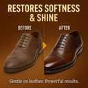 Horsehair Brush Applicator 4-Pack Horse Hair Polish Daubers for Leather, Boots, Shoes, Saddle Soap, Creams & Conditioners  Gentle Shine Brush Set for Leather Care