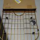 Sink Grid 25"-1/8" x 12-7/8" , Centered Drain with Corner Radius 1-1/2" 