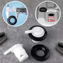 2pcs Fuel Tank Vent Valve Gas Tank Vent Valve with Grommet Seal Kit