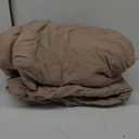 ROSGONIA King Size Comforter Set Taupe Brown, 3pcs(1 Boho Tan Comforter & 2 Pillowcases) All Season Bedding Lightweight Bedspread Blanket Quilts