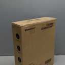 Sheenive Stadium Seats for Bleachers with Back Support, Bleacher Seats with Backs and Cushion Wide, Padded Portable Folding Comfort Stadium Chair with Shoulder Strap, Perfect for Sports Events (Black)