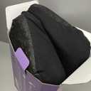 Cushion Lab Patented Pressure Relief Seat Cushion for Long Sitting Hours on Office & Home Chair - Extra-Dense Memory Foam for Soft Support. Car Pad for Hip, Tailbone, Coccyx, Sciatica - Black