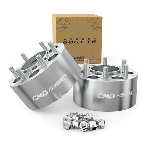 Customadeonly 6x5.5 (6x139.7) Wheel Spacers 64mm (2.5") Hubcentric – 2-Pack – Fits Silverado 1500, Sierra 1500, Yukon, Tahoe, Suburban, Escalade – 78.1mm Bore M14x1.5 Studs