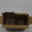 MEBRUDY 6x4x1 Inches Shipping Boxes Pack of 50, Small Corrugated Cardboard Box for Mailing Mailer Packing, Brown