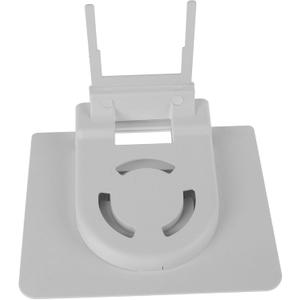 Wall Mount Outlet Shelf Decorative Router Holder Cord Storage for Living Room Bedroom Kitchen Easy Installation Functional Design for Organizing Plants Candles and More, White 