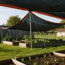 winemana 70% Shade Cloth 10x20 FT - Durable UV Blocking Mesh Tarp for Garden, Patio, Greenhouse & Chicken Coop - Sun Shade Cover with Grommets for Plants, Dog Kennel, Outdoor Use