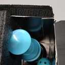 Bandit Sports Baseball Training Mini Tee Popper, Hitting Tee for Perfect Swings, Batting Machine for Practicing Hitting Without a Pitcher (1 Popper Ball Included)