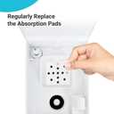4 x Livatro 10-Pack Humidifier Replacement Filters, Mineral Absorption Pads, Exclusively for 6001 Model, Improves Humidification Efficiency by Capturing Fine Water Particles, White