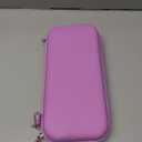 Younik Switch 2 Case Compatible with NS Switch 2 (2025), Carrying Case with 19 Game Card Slots, 4 in 1 Switch 2 Accessories Includes Shoulder Strap, Wrist Strap & Stickers (Purple)