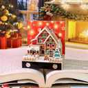 2026 Time Piece Calendar 3D Castle Desk Calendar Memo Pad Paper Tear Away Carving Art Notepad Gift for Housewarming Office Desktop Decoration