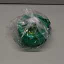 4E's Novelty 5 Inch St Patricks Day Pot of Gold Decorations with 100 Lucky Coins - Green Pot of Gold Cauldron Plastic Bucket for Leprechaun Decorations, Green & Gold Coins Plastic