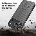 for iPhone 17 Pro Holster Case, Belt Clip Cover for iPhone 17 Pro, Shell Holster Combo Slim Rugged Case with Kickstand (6.3") 2025 Release, Black