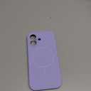 Miracase Magnetic for iPhone 17 Case, Compatible with MagSafe, Integrated Silicone Camera Control Cover, 3.0mm Thicken Shockproof Drop Protection Phone Case for 17,Light Purple