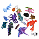 Marine Home 3D Decoration 17 PCS