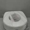 Carex Toilet Seat Riser, 5 Inch, Toilet Seat Risers for Seniors, Raised Toilet Seat, Supports 300lbs, Slip-Resistant, Toilet Riser, Elevated Toilet Seat (5 Inch (Pack of 1))