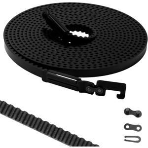 41A5434-11A Drive Belt for 7ft High Garage Doors, 234'' Garage Door Openers Belt 41A5434-11A, Replacement Belt Compatible with Chamberlain/LiftMaster/Sentex/Whisper Belt Drive Garage Door Opener