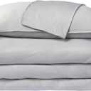 SHEEX Original Performance Cooling Duvet Cover Set, Lightweight King Duvet Cover with 2 King Pillow Shams, Pearl Blue