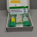 CGOLDENWALL Eye Wash Station Portable Emergency Eye Wash Kit, Wall Mounted Eyewash Station OSHA Approved, 2 * 16.9oz Bottles, with Mirror & Emergency Sign, Safety Material, NO Solution