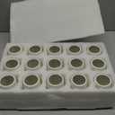 Tioncy 15 Pack White Ceramic Bud Vases Bulk Boho Small Flower Vase White Ceramic Vases for Centerpieces for Dry Flowers Pampas Grass Home Wedding Table Decor (3.9"*2.76", Basic)