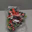 Christmas Candy Cane Wreath for Front Door - Red and White Teardrop Holiday Decor with Ball Ornaments, Indoor Outdoor Christmas Garland for Stairway, Home & Party Decorations (1pc)