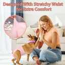 Ambreview Disposable Dog Diapers Female, Just Pull It Up, Doggie Diapers for Female Dogs, Strong Absorbency | Leak Proof, for Dogs in Heat | Elderly | Disabled, XL 10 PCS