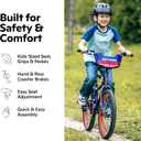 Schwinn Koen 20-Inch Bike for Kids Ages 7-10, Built for Safety and Comfort, Dual Brakes, Quick Assembly, Beginner Big Kid Bicycle