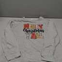 Merry Christmas Y'all Leopard Red Plaid For Men Women Kids Long Sleeve T-Shirt, Size 2XL