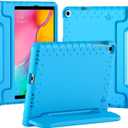 Bolete Kids Case for Samsung Galaxy Tab A 10.1 2019 Release (Model:SM-T510/T515),Shockproof Soft EVA Adjustable Bracket Cover for Samsung Galaxy Tab A 10.1 Case, Blue