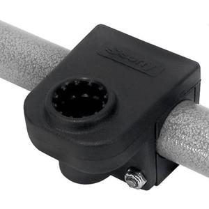Scotty #245-BK Rail Mounting Adapter, 1-1/4" Square or Round Rail