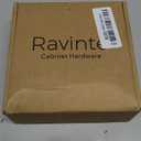 Ravinte 12 Pack 4 Inch Kitchen Square Cabinet Handles Matte Black Pulls Black Drawer Pulls Kitchen Cabinet Hardware for Cupboard Drawer Handles