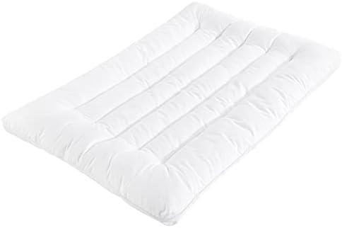 ROYALAY Ultra Thin Pillow for Stomach and Back Sleepers-2.5 Inch Slim Thin Flat Pillow-Extra Low Profile Design Bed Pillow for Cervical Neck Alignment and Deeper Sleep-18 x26(White)