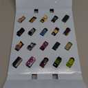 Thomas & Friends Toy Trains MINIS 20 Pack of Miniature Push-Along Engines & Railway Vehicles for Pretend Play Preschool Kids Ages 3+ Years 